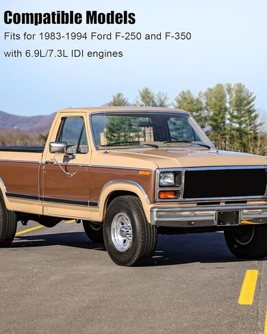 وحدة تحكم توهج التوصيل تناسب فورد F-250 F-350 مع محركات IDI 6.9L/7.3L 1983-1994 استبدال E7TZ-12B533-A F0TZ-12B533-A in Saudi Arabia