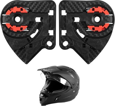 استبدال اللوحة الجانبية لقاعدة خوذة Sedici Strada 2/3، درع قناع خوذة الدراجة النارية، متوافق مع موديلات LS2 FF397 وFF801 in Kuwait