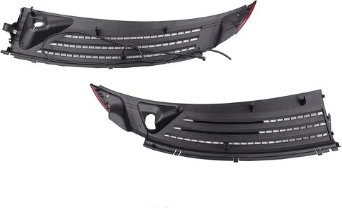 ADVANCE IGNITION Upgraded Outer Exterior Windshield Window Wiper Cowl Cover Panel Set 2pcs Compatible with Ford Lincoln 04-08 F-150 06-07 Mark LT Left and Right 2004 2005 2006 2007 2008 in Saudi Arabia