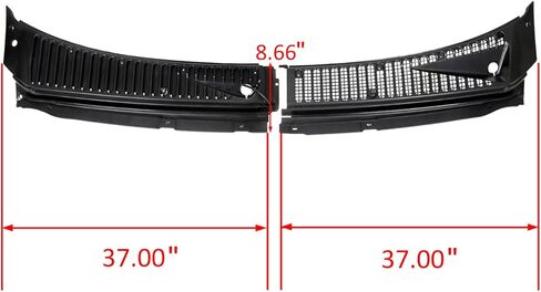 ممسحة الزجاج الأمامي غطاء القلنسوة صالح لفورد F-250 F-350 F-450 F-550 سوبر ديوتي 1999-2007 4C3Z-25022A69-AAA 3C3Z-25022A68-AAA in Saudi Arabia
