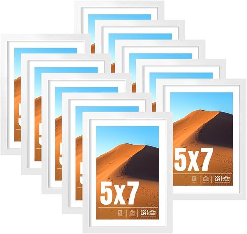 إطار ملصق LaVie Home مقاس 14 × 22 عبوتين باللون الأسود، صور عرض مقاس 14 × 22 بدون حصيرة، إطارات ملصقات لمعرض الحائط أفقيًا أو رأسيًا مع زجاج شبكي عالي الدقة مناسب للصور العائلية، in Kuwait