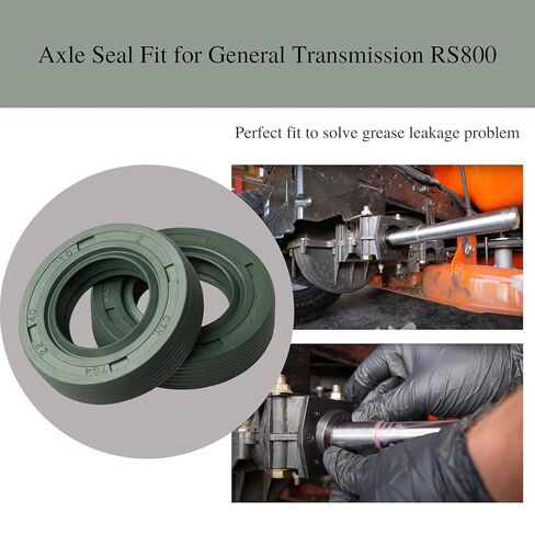 ختم المحور مناسب للنقل العام RS800 - أختام Transaxle متوافقة مع Pou LAN Arians Craftsman Hus qvarna YTA22V46 YTA24V48 جرار العشب، استبدال GT41857 590100301 587086401، قطعتان in Kuwait