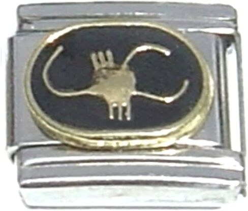 NewCharms Scorpio Zodiac on Black Italian Charm in Saudi Arabia