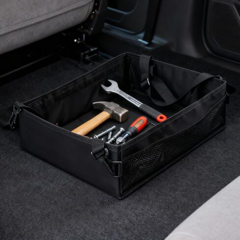 HAKZEON ZEONHAK Truck Under Seat Storage Organizer Box, Foldable Underseat Tool Box Bag, Collapsible Trunk Organizer, Underseat Storage Pickup for Trucks SUV Van Car in Saudi Arabia