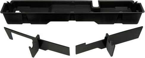 DuHa 20007 Under Seat Storage fits 2000-2003 F150 SuperCab | Black Heavy-Duty Back Seat Organizer | Durable Construction | Includes Dividers in Saudi Arabia