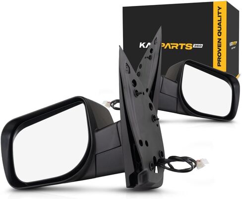 For Nissan Titan 2010-2015 Door Mirror Driver Side | Power | Outside | Rear | Textured/Paint to Match | NI1320250 | 96302ZR10A in Kuwait