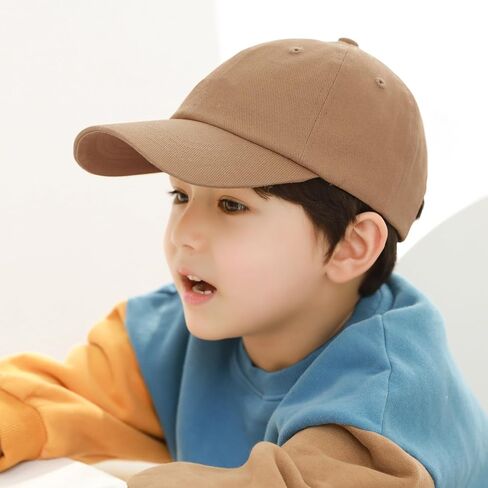 Tollder Baseball Cap Kids Baseball Hat Adjustable Washed Cotton Golf Hat for Boys Girls in Saudi Arabia