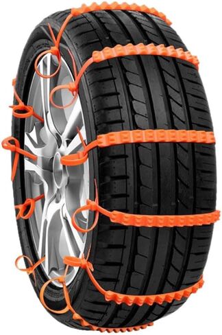 Car Tire Snow Chains for McLaren Artura 2023 2024 2025 2026 Emergency Tire Chains Adjustable Anti-skid Ties Portable Snow Tire Safety Chain,30PCS in Kuwait
