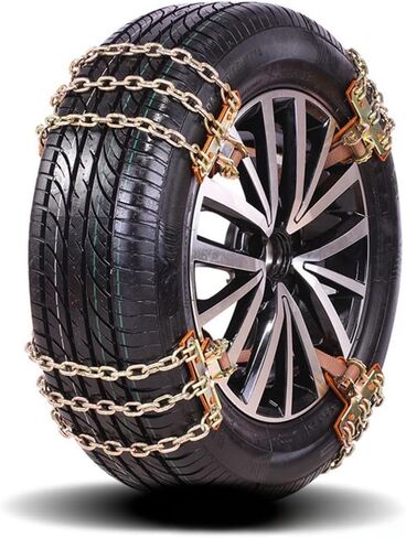 8pcs Car Snow Chains for Honda HR-V EV 2025 Wear Resistant Portable Tire Chain Sprocket Alloy Steel Anti Slip chains Reusable in Saudi Arabia