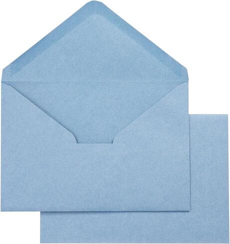 PONATIA 50 Pack A4 Envelopes, 4 1/4 x 6 1/8 Inches Ivory Envelopes Perfect for Gift Cards, Wedding Details Cards, Thank You Cards and any 4x6" Inner Sheets in Saudi Arabia