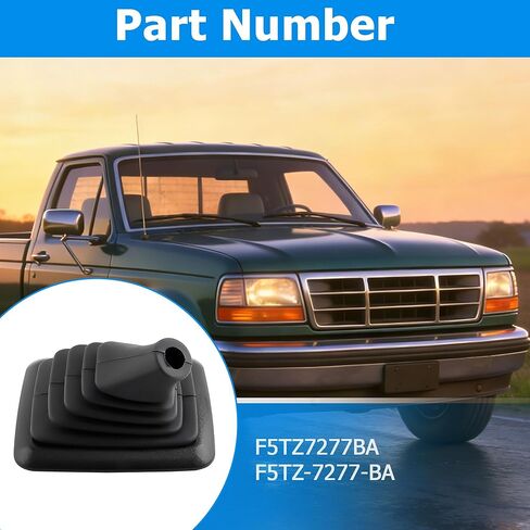 حذاء مطاطي ناقل الحركة اليدوي ودعامة تثبيت متوافقة مع Ford F150 F250 F350 Bronco 1990-1997 ناقل الحركة اليدوي لناقل الحركة اليدوي استبدال F5TZ7277BA in Kuwait
