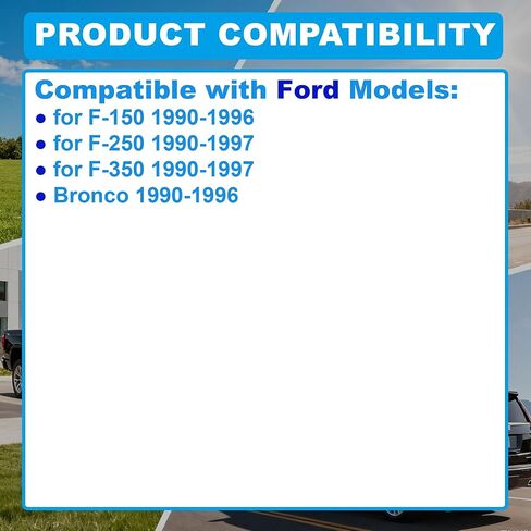 حذاء مطاطي ناقل الحركة اليدوي ودعامة تثبيت متوافقة مع Ford F150 F250 F350 Bronco 1990-1997 ناقل الحركة اليدوي لناقل الحركة اليدوي استبدال F5TZ7277BA in Kuwait