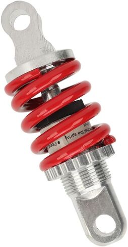 ‌2 قطعة ممتص الصدمات الخلفي - زنبرك تعليق من سبائك الألومنيوم للسكوتر الكهربائي Kugoo M2، مسافة فتحة 100 مم، ممتص صدمات الدراجة النارية قابل للتعديل in Kuwait