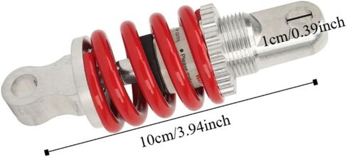 ‌2 قطعة ممتص الصدمات الخلفي - زنبرك تعليق من سبائك الألومنيوم للسكوتر الكهربائي Kugoo M2، مسافة فتحة 100 مم، ممتص صدمات الدراجة النارية قابل للتعديل in Kuwait