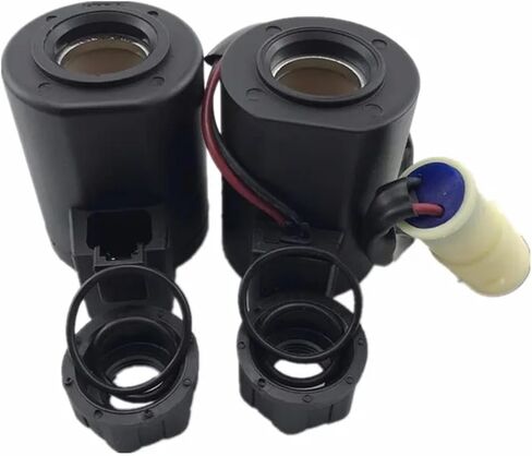 1 قطعة ملف صمام الملف اللولبي من 55/210B/EC240B/EC290B مضخة هيدروليكية القطر الداخلي الداخلي 20 مللي متر الارتفاع 61 مللي متر (DC12V مع الخط) in Kuwait