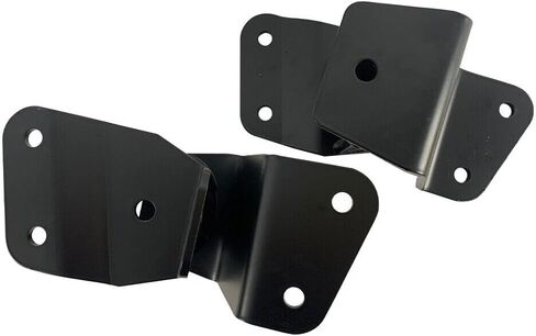 4" Rear Drop Kit with Black Steel Shackles & Hangers Compatible with 1988-1998 Chevy Silverado GMC Sierra 1500 Truck in Saudi Arabia