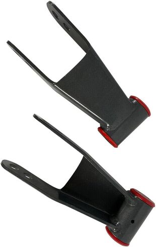 4" Rear Drop Kit with Black Steel Shackles & Hangers Compatible with 1988-1998 Chevy Silverado GMC Sierra 1500 Truck in Saudi Arabia