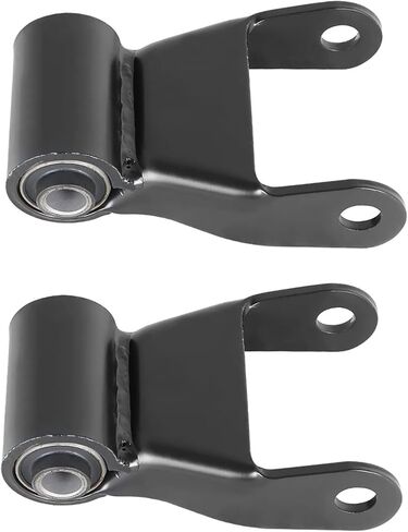 GXYWADY Pair Of Rear Leaf Spring Shackle Replacement for 1994-2002 Ram 2500 3500 W 3 Spring 52038664AB 722022 in Saudi Arabia
