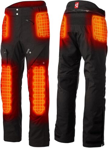 Gerbing 12V Heated Motorcycle Pants - EX Pro Pant, Black, XX Large - Unisex Adults, Heated Pants in Saudi Arabia