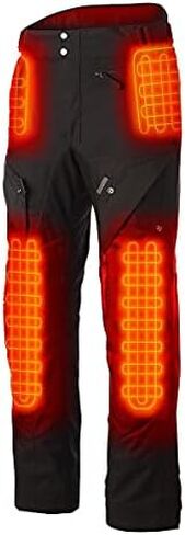 Gerbing 12V Heated Motorcycle Pants - EX Pro Pant, Black, XX Large - Unisex Adults, Heated Pants in Saudi Arabia