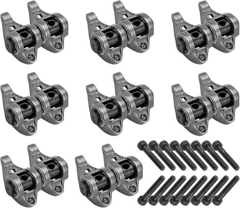 16 قطعة LS1 أذرع ومسامير الروك مع مجموعة مرتكز الدوران متوافقة مع محرك GM LS2 LS6 LQ4 LQ9 LY5 LY6 LM7, 4.8L 5.3L 5.7L 6.0L LS in Saudi Arabia