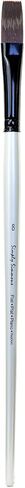 Robert Simmons - Simply Simmons Extra-Firm Synthetic Long Handle Brush - Flat - 8 in Saudi Arabia