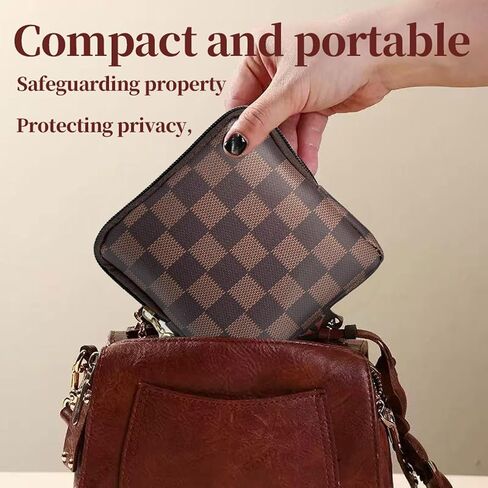 Lady's change pocket bag, a small and portable large-capacity storage bag, for storing banknotes, coins, keys, lipsticks, sanitary napkins in Saudi Arabia
