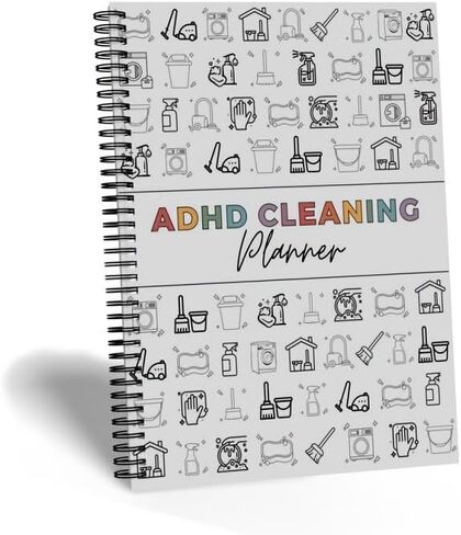 Weekly Cleaning Planner for ADHD with Visual Task Maps and Motivational Checklists, Neurodivergent-Friendly Home Organizer in Saudi Arabia