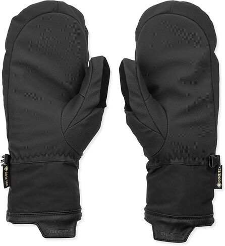 قفازات Volcom للرجال Stay Dry GORE-TEX على الجليد - قفازات معزولة مقاومة للماء بمقبض راحة اليد، أسود، متوسط in Saudi Arabia