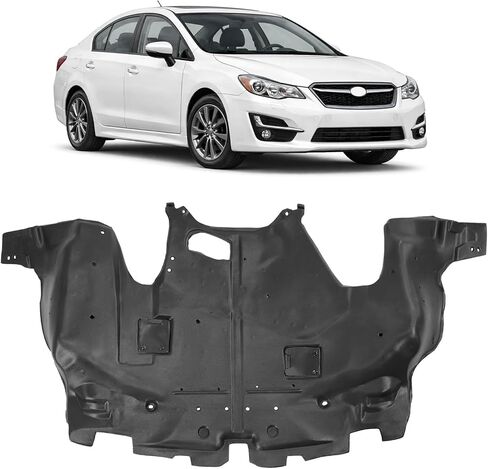 درع سبلاش المحرك متوافق مع 2012-2017 سوبارو امبريزا XV Crosstrek لاستبدال SU1228117 56410AG370 البلاستيك (PE) أسود in Kuwait