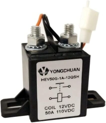 1PCS 50A 60V 72V 110VDC Electric Vehicle Heater Relay in Kuwait