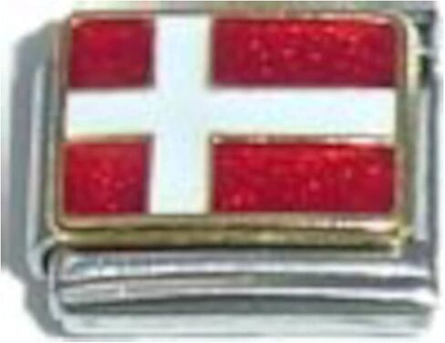 NewCharms Flag Of Denmark Italian Charm in Saudi Arabia