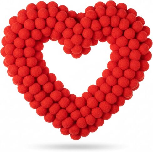 Shappy 500 Pieces 1 Inch Pom Pom Crafts Balls for DIY Creative Pompoms Decorations Kids Project Hobby Supplies Party Holiday Decorations (Fruit Green) in Kuwait