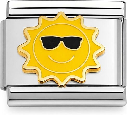 NewCharms Sun With Shades Italian Charm in Saudi Arabia