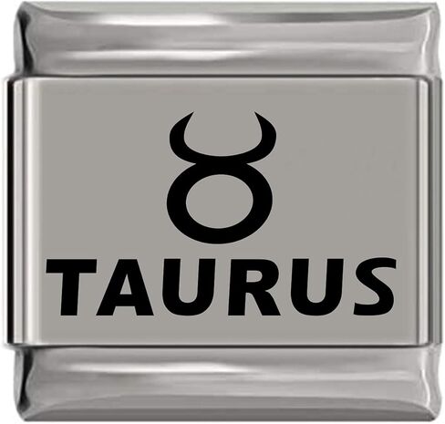 دلاية إيطالية منقوشة بالليزر من NewCharms Taurus (حجم قياسي 9 مم) in Saudi Arabia