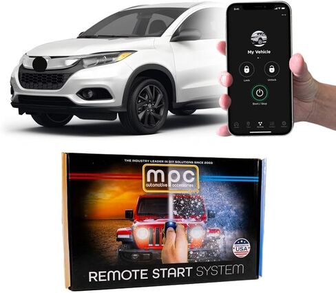 MPC الهاتف الذكي/المصنع عن بعد المنشط عن بعد متوافق مع Honda HR-V 2016-2022 - اضغط لبدء - T-Harness - خدمة مجانية لمدة عام متضمنة - دعم فني Premier USA in Saudi Arabia