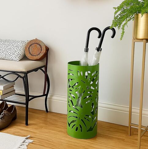 حامل مظلة بأوراق شجر مستديرة من مانجو ستيم، أخضر in Kuwait