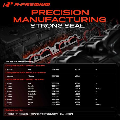 حشية مشعب السحب العلوي A-Premium متوافقة مع Nissan Frontier 1999-2004، Pathfinder 1987-2000، Xterra 2000-2004، Quest 1993-1998، D21 1986-1994، Pickup & Mercury Villager & Infiniti QX4 in Kuwait