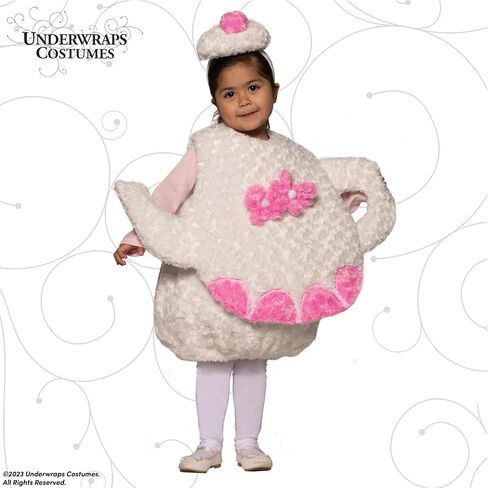 UNDERWRAPS Cute Plush Teapot Toddler Costume - Halloween Costumes for Kids in Saudi Arabia