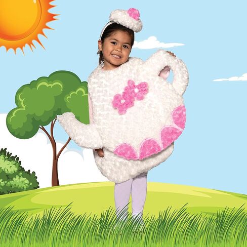 UNDERWRAPS Cute Plush Teapot Toddler Costume - Halloween Costumes for Kids in Saudi Arabia