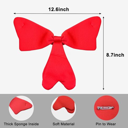 Cat Headband for Women - White Striped Fuzzy Cat Ears Headband with 1PCS Big Bows Tie, Read Book Day Cat Costume Accessories, Halloween Party Dress up in Saudi Arabia