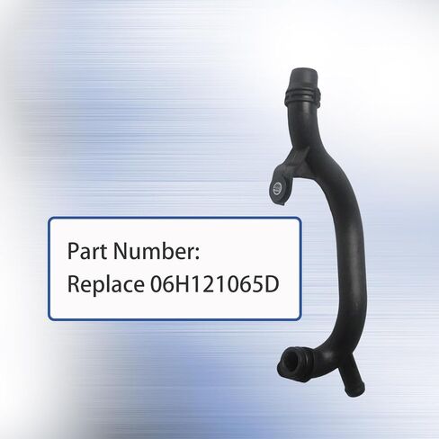 أنبوب موصل المبرد مناسب لسيارة VW AUDI A4/S4 Avant Allroad Quattro A5/S5 Cabriolet Coupe A6/S6 Avant Quattro Q5، خرطوم إرجاع أساسي لسخان المحرك إلى مضخة المياه استبدال 06H121065D in Kuwait