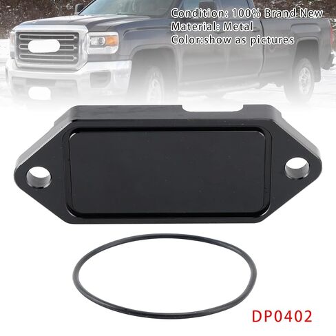 Artudatech Coolant Block-Off Plate with O-Ring Seal DP0402 for Chevy GMC 6.6L Duramax 01-17 in Saudi Arabia