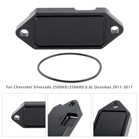 Artudatech Coolant Block-Off Plate with O-Ring Seal DP0402 for Chevy GMC 6.6L Duramax 01-17 in Saudi Arabia