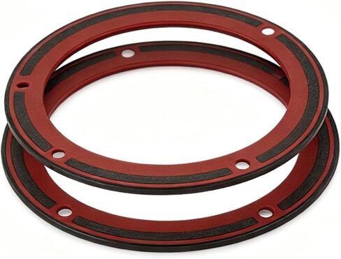 2 Pcs 5 Holes Twin Cam Derby Cover Gasket 25416-99X for Harley Touring Electra Dyna Glide Softail Fatboy FXD 1999-2016 in Saudi Arabia
