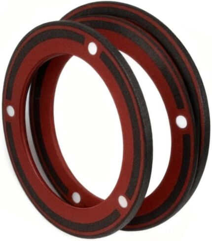 2 Pcs 5 Holes Twin Cam Derby Cover Gasket 25416-99X for Harley Touring Electra Dyna Glide Softail Fatboy FXD 1999-2016 in Saudi Arabia