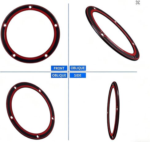 2 Pcs 5 Holes Twin Cam Derby Cover Gasket 25416-99X for Harley Touring Electra Dyna Glide Softail Fatboy FXD 1999-2016 in Saudi Arabia