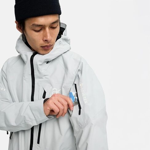 سترة Burton Cyclic GORE-TEX - للرجال، رمادي كلاود، XL in Saudi Arabia