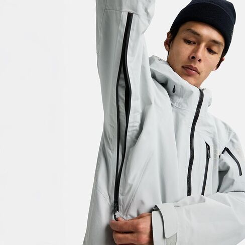 سترة Burton Cyclic GORE-TEX - للرجال، رمادي كلاود، XL in Saudi Arabia