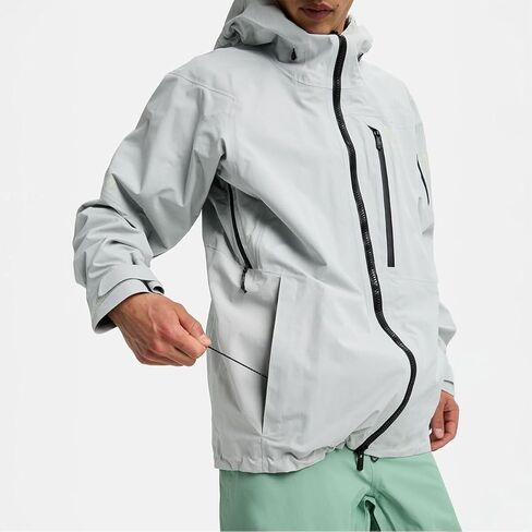 سترة Burton Cyclic GORE-TEX - للرجال، رمادي كلاود، XL in Saudi Arabia